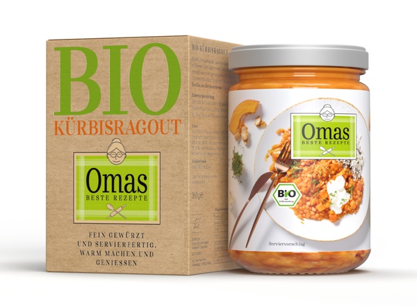 Omas Bio Kürbisragout 350gr