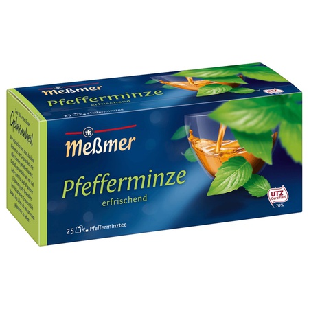 Meßmer Tee Pfefferminze 56g, 25 Beutel