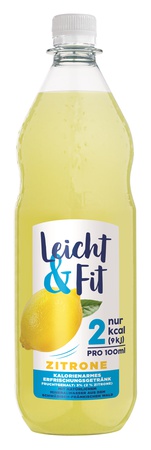 Leicht & Fit Zitrone trüb 12x1,0l PET