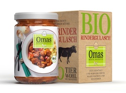 Omas Bio Rindergulasch 350gr