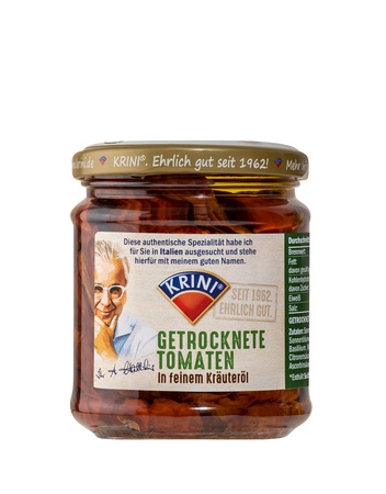 Krini getrocknete Tomaten in Kräuteröl 212 ml