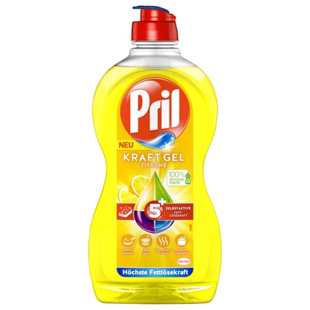 Pril Spülmittel Kraft Gel Zitrone 450ml