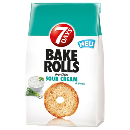 Bake Rolls Sour Cream 250gr