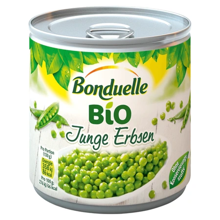 Bonduelle Bio junge Erbsen 280g