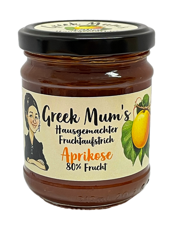 Greek Mum's Aprikose 80%, 240gr