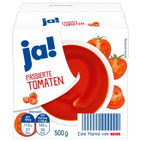 Ja! Tomaten passiert 500gr