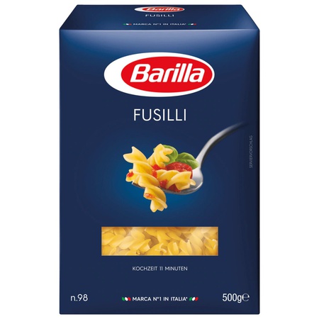 Barilla Pasta Nudeln Fusilli n.98 500g