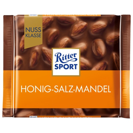 Ritter Sport Nuss Honig-Salz-Mandel 100g