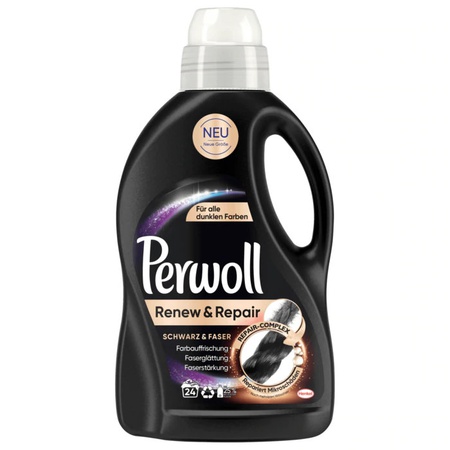 Perwoll Renew & Repair Schwarz & Faser - 1,44l - 24WL (Waschmittel flüssig)