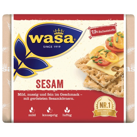 Wasa Knäckekbrot Sesam 200gr