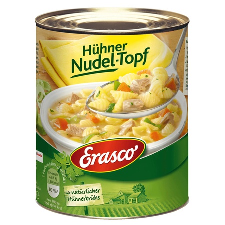 Erasco Hühner-Nudeltopf 800g