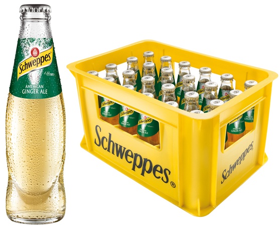 Schweppes Ginger Ale 24x0.2l