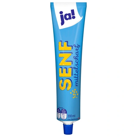 ja! Senf mittelscharf 200ml