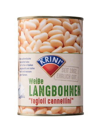 Krini weiße Langbohnen 425ml