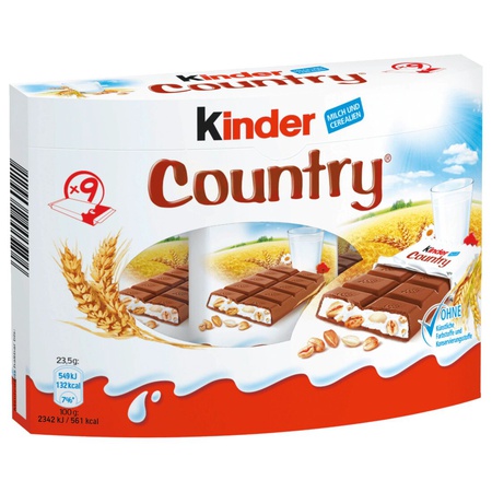 Kinder Country 9 Riegel