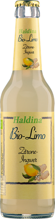 Haldina Bio Limo Zitrone-Ingwer 24x0,33