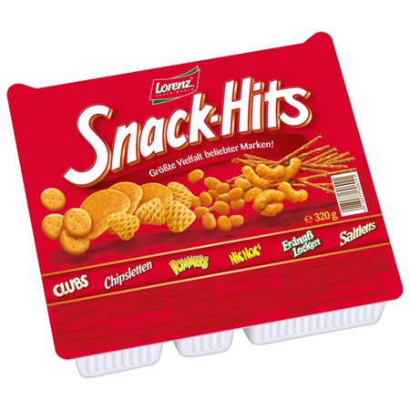 Lorenz Snack-Hits 320g (Knabbermischung aus Salzgebäck)