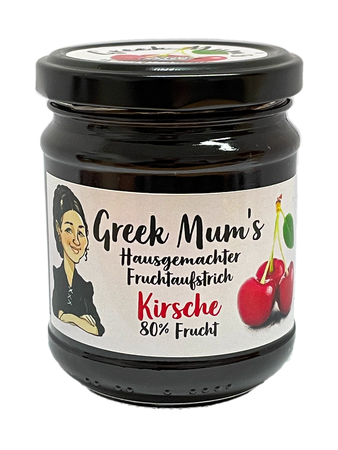 Greek Mum's Kirsche 80%, 240gr