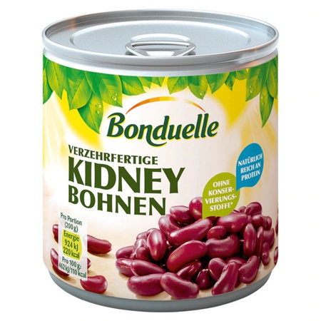Bonduelle Kidney Bohnen Verzehrfertig 250gr