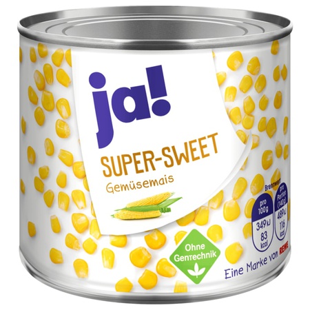 Ja! Super Sweet Gemüsemais 285gr