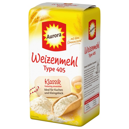 Aurora Weizenmehl Type 405 Klassik 1kg