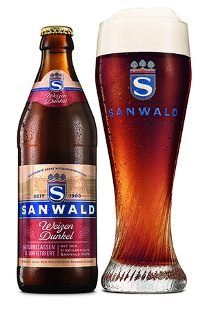 Sanwald Weizen Dunkel 20x0.5l