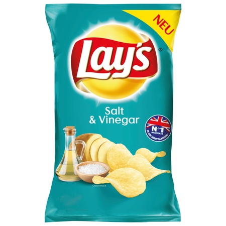 Lay's Salt & Vinegar Chips 175g