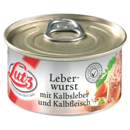 Lutz Kalbsleberwurst 125g