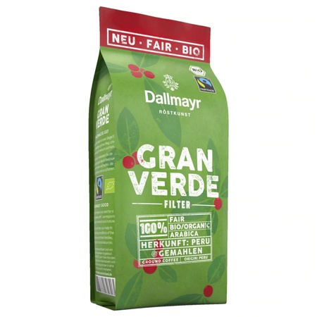Dallmayr Bio Filterkaffee Gran Verde 220g - Bio Kaffee geröstet