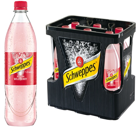 Schweppes Russian Wild Berry 6x1,0l PET