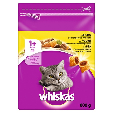 Whiskas 1+ mit Huhn 800g