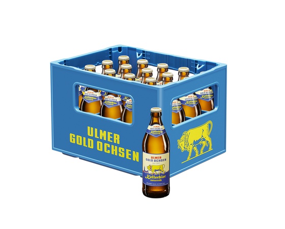 Gold Ochsen Kellerbier naturtrüb 20x0,5l