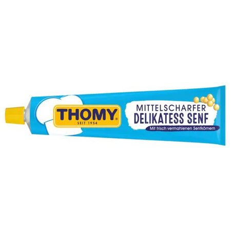 Thomy Delikatess-Senf mittelscharf 200ml