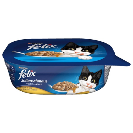 Purina Felix Soßenschmaus mit Huhn 200g