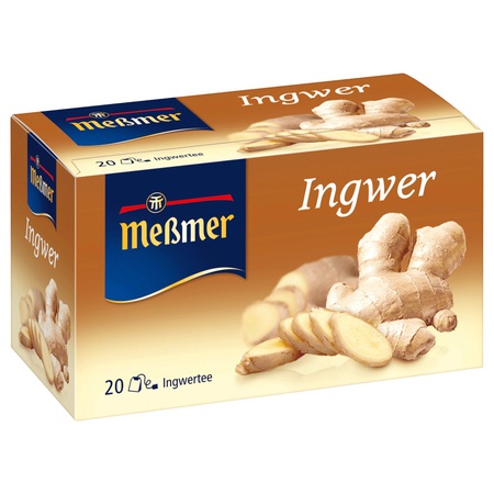 Meßmer Ingwer Tee 40g, 20 Beutel