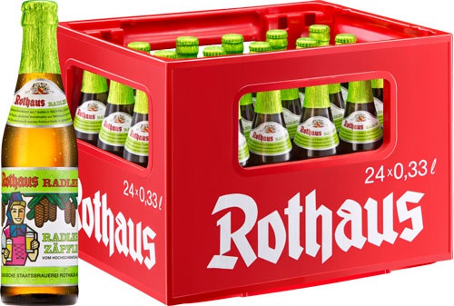 Rothaus Radler 24x0,33l