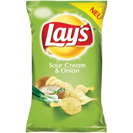 Lay's Sour Cream Onion Chips 175g