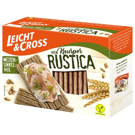 Leicht Cross Rustica Weizen-Dinkel-Mix 130g