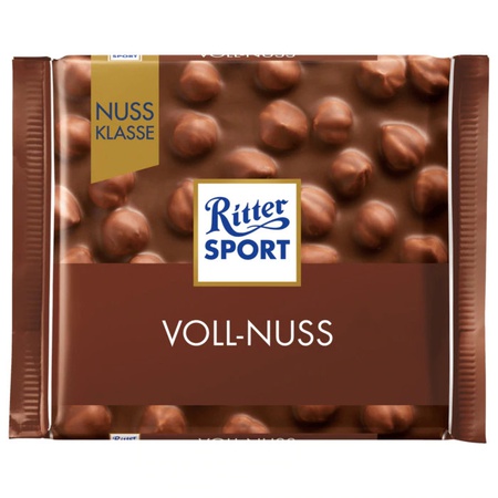 Ritter Sport Nuss-Klasse Voll-Nuss 100g