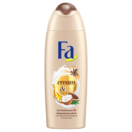 Fa Duschgel Cream & Oil 250ml (mit Kokosnuss-Öl & Kakaobutter-Duft)