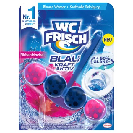 WC Frisch Kraft-Aktiv Blau Blütenfrische 50g