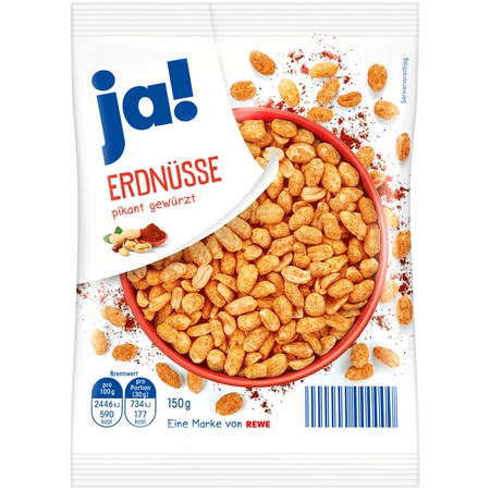 Ja! Erdnüsse pikant 150g