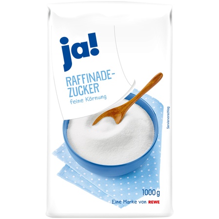 Ja Raffinade Zucker 1kg