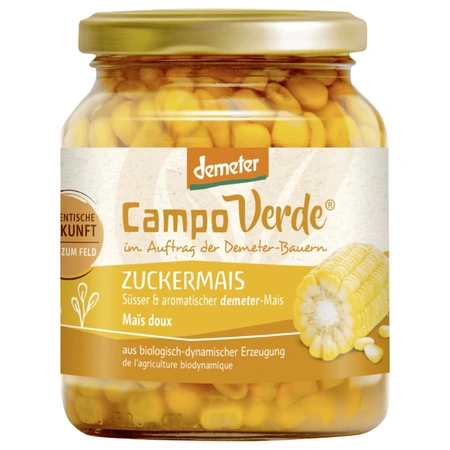 Campo Verde Demeter Zuckermais 350g