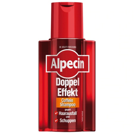 Alpecin Doppel-Effekt-Shampoo 200ml (Gegen Haarausfall und Schuppen)